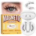 QUEWEL Soft Magnetic Lashes with Applicator | No Glue Needed, Reusable