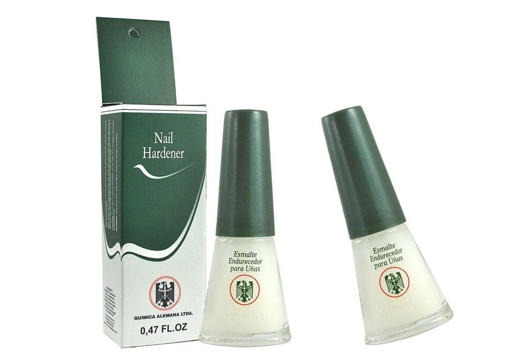 Química Alemana Nail Hardener – Protective Barrier for Nails | 0.47 Fl Oz (Pack of 2)
