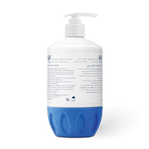 QV Ego Baby Moisturising Cream 500g – Fragrance-Free, pH-Balanced Baby Moisturiser
