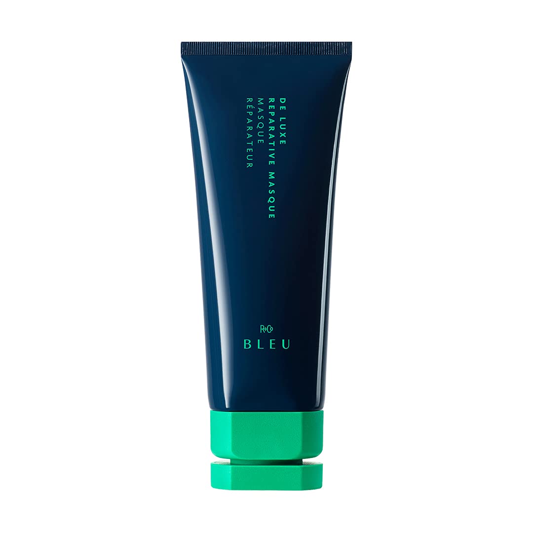 R+Co BLEU De Luxe Reparative Masque – Restores Texture, Strength & Shine (5 oz)