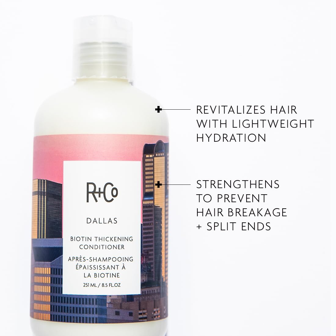 R+Co Dallas Biotin Thickening Conditioner 1000 ml – Body & Shine