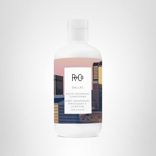 R+Co Dallas Biotin Thickening Conditioner | Weightless Hydration, Volume + Shine | Vegan + Cruelty-Free | 8.5 oz
