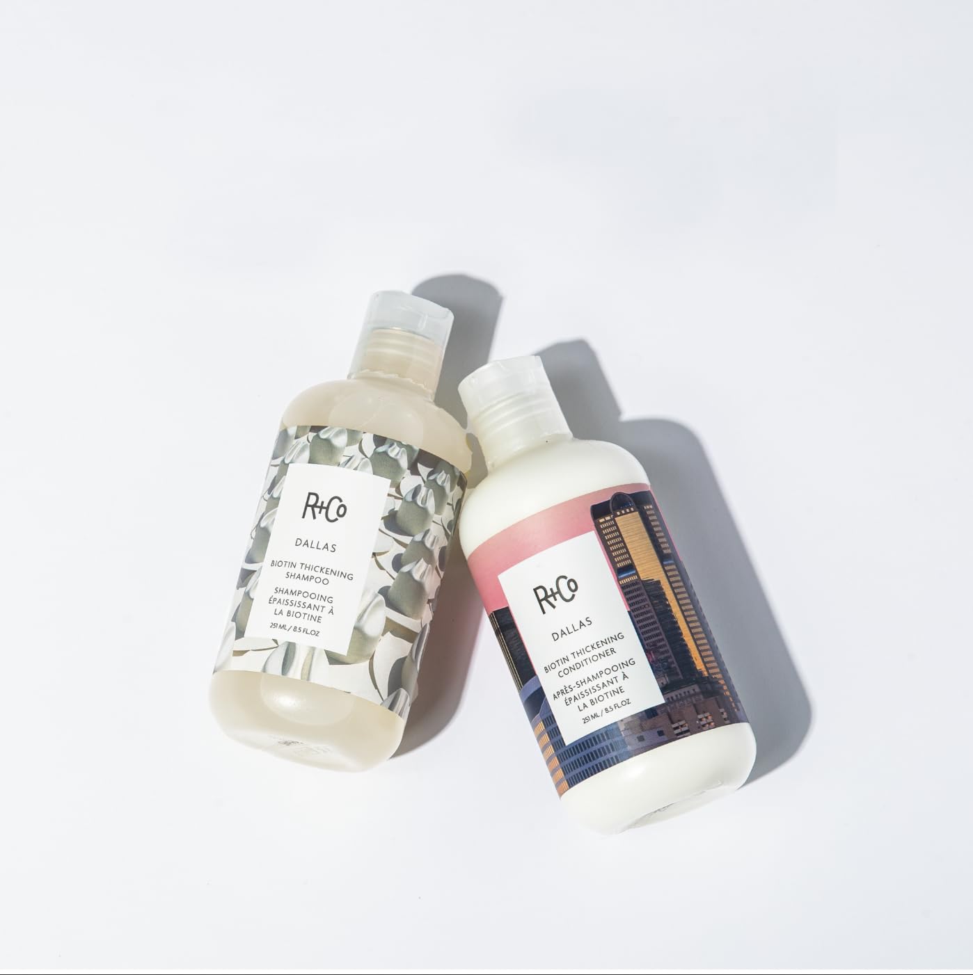 R+Co Dallas Biotin Thickening Conditioner | Weightless Hydration, Volume + Shine | Vegan + Cruelty-Free | 8.5 oz