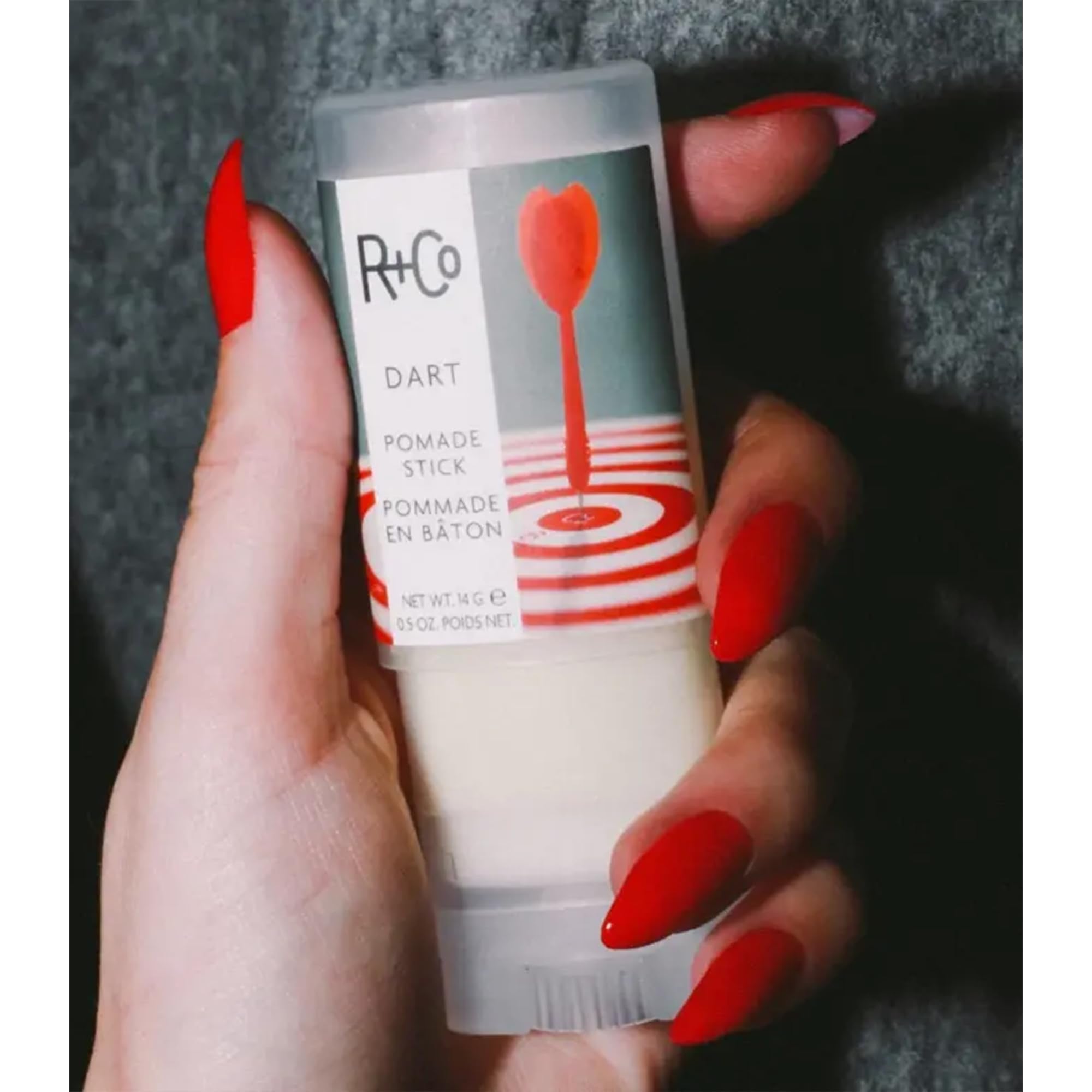 R+Co Dart Pomade Stick | Tame Flyaways, Sculpt & Polish | Long-Lasting Texture | Vegan + Paraben-Free | 2 Pack