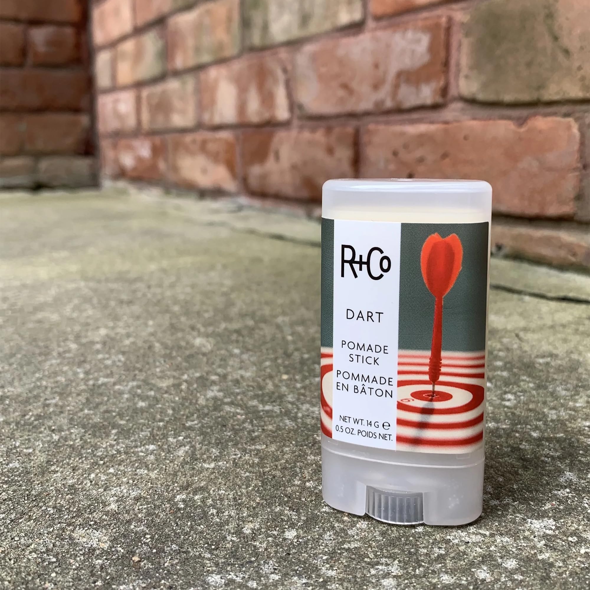 R+Co Dart Pomade Stick | Tame Flyaways, Sculpt & Polish | Long-Lasting Texture | Vegan + Paraben-Free | 2 Pack