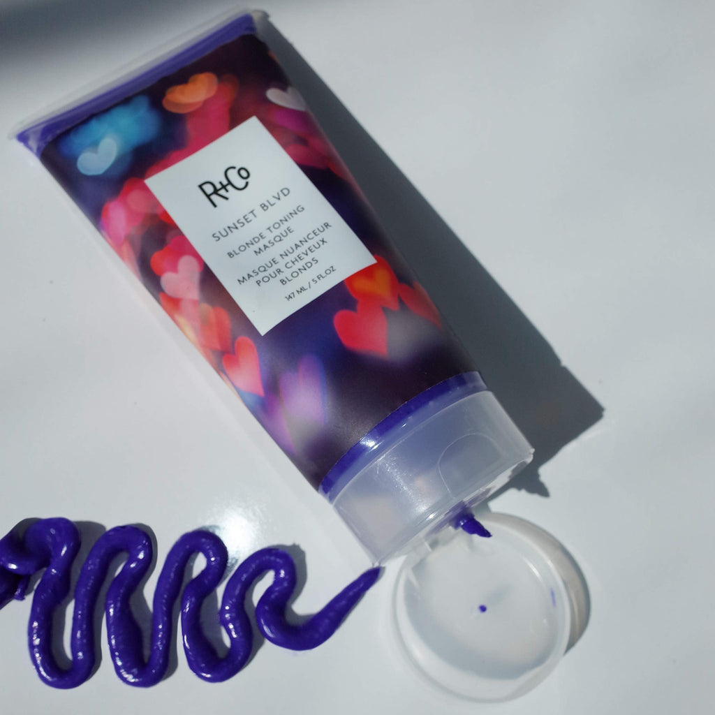 R+Co Sunset Blvd Toning Styler + Masque Kit — Blonde Toner & Hydration