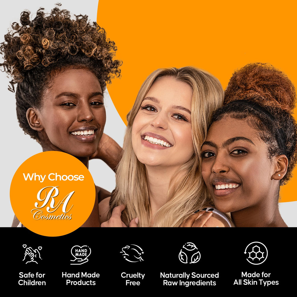 RA COSMETICS 100% Pure Ivory Shea Butter – 16oz Whipped, Raw & Unrefined from Ghana