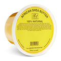 RA Cosmetics 100% Pure African Shea Butter – Golden, Unrefined, 16 oz Jar for Skin & Hair