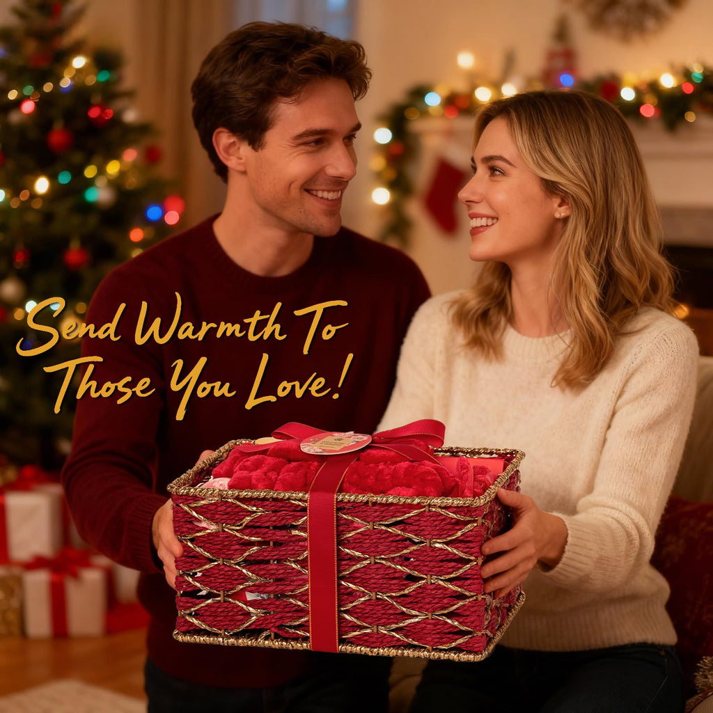 RA ROSA ACCA 35-Pc Valentines Gift Set for Women — Red Rose Spa Basket