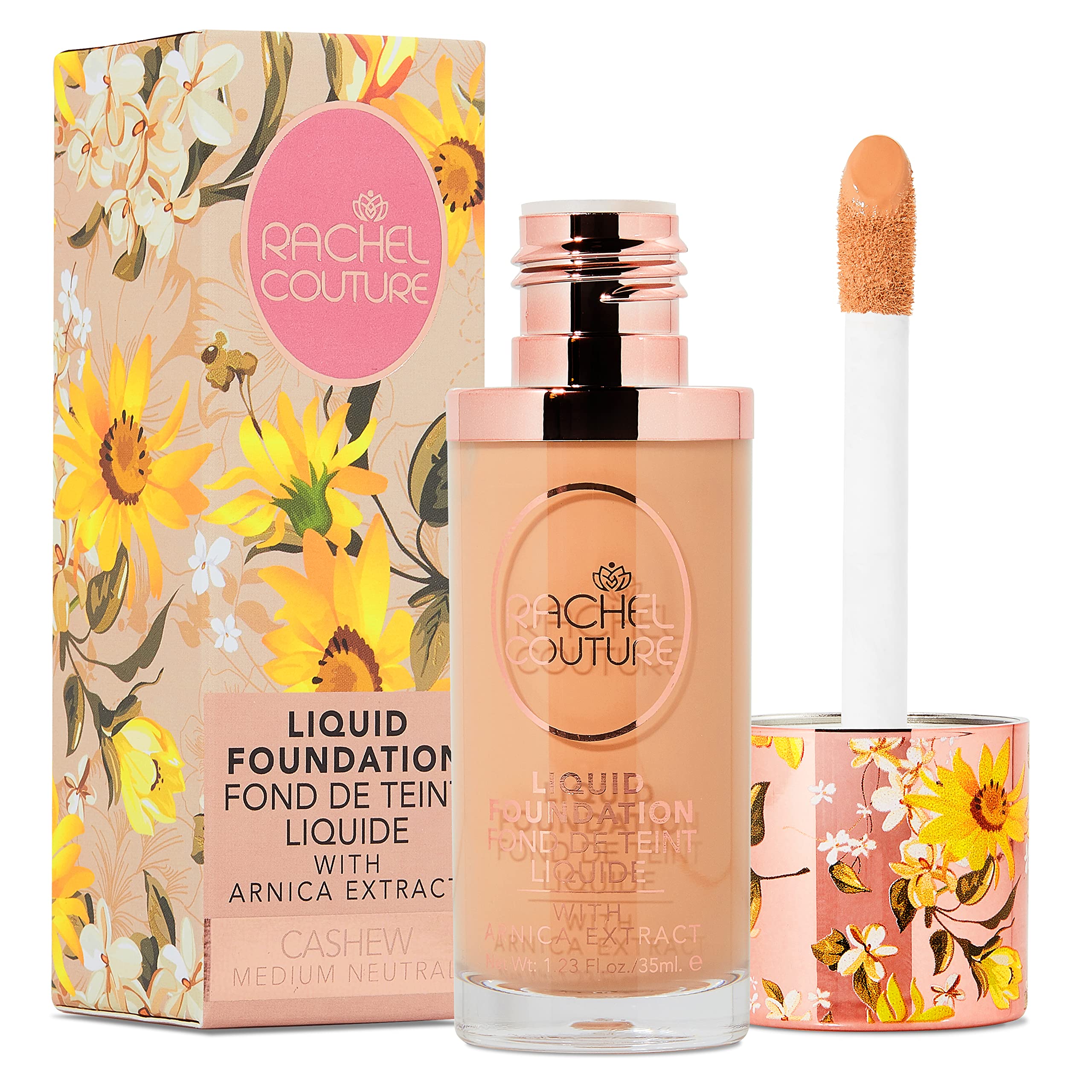 Rachel Couture Lightweight Foundation – Buildable Coverage & Matte Finish | Vegan & Cruelty-Free