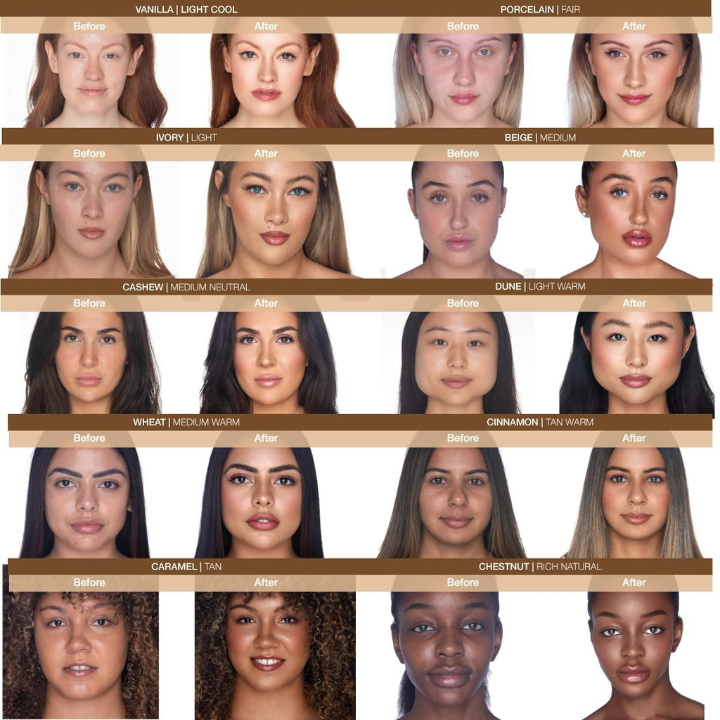 Rachel Couture Lightweight Foundation – Buildable Coverage & Matte Finish | Vegan & Cruelty-Free