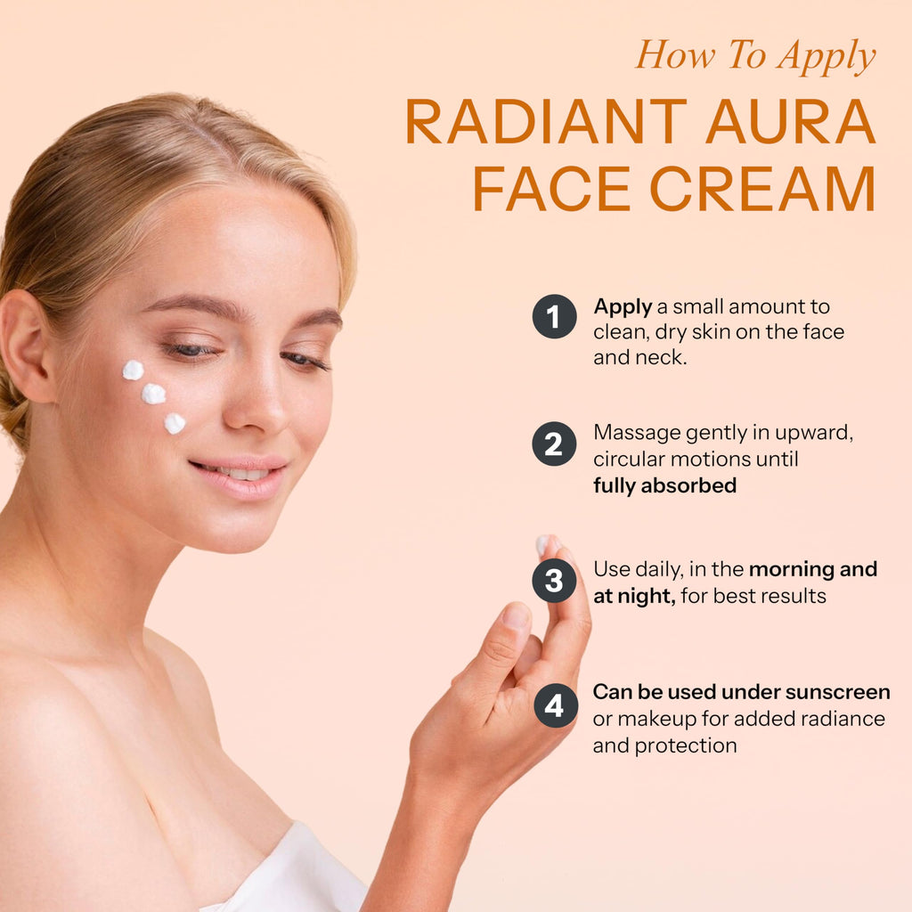 Radiant Aura Vitamin C & Vitamin E Face Moisturizer – Vegan Korean Skincare