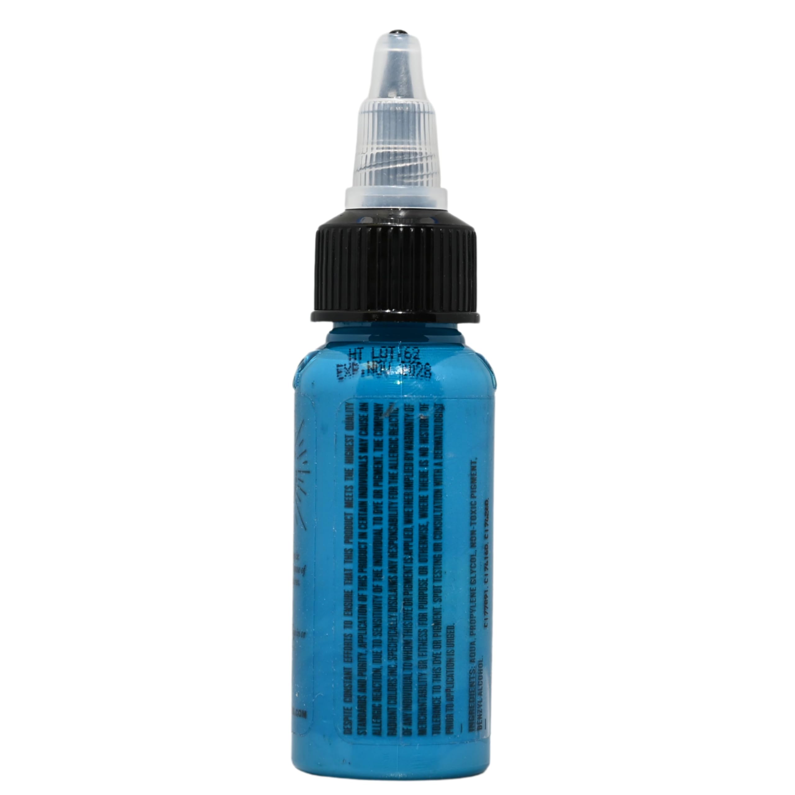 Radiant Colors Hollywood Turquoise Tattoo Ink – 1oz Bottle for Color & Shading