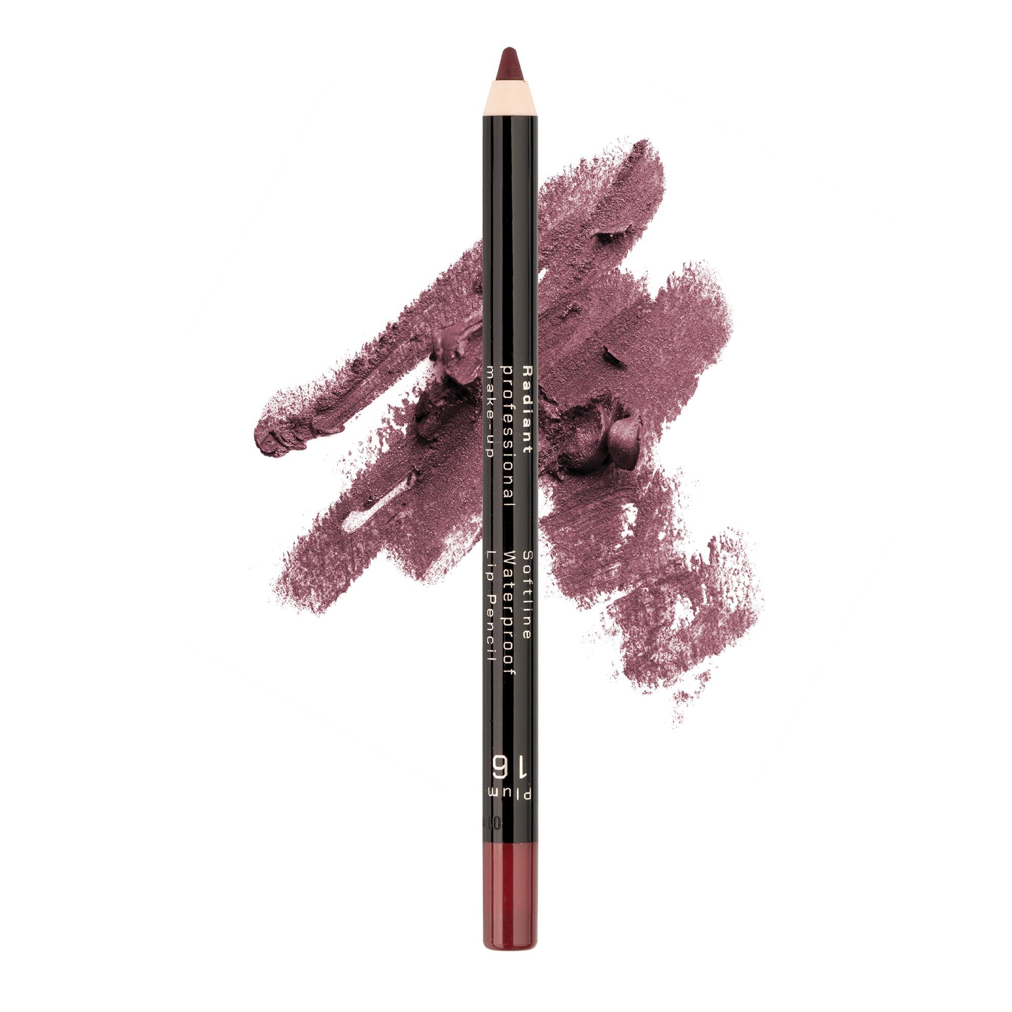 Radiant Professional Waterproof Lip Liner Pencil Plum – Long-Lasting, Vitamin E
