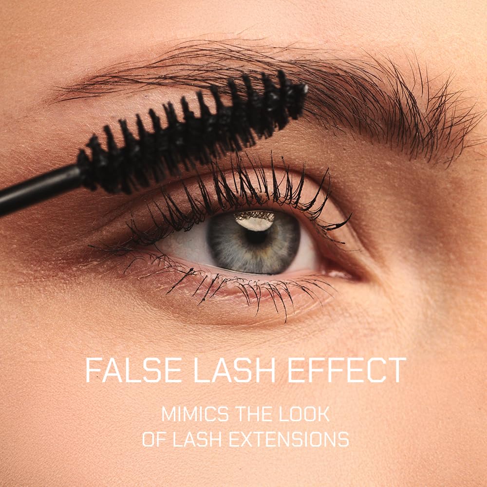 Radiant Professional Lengthening Mascara with Silicone Brush – Smudge-Proof Curl & Volume for Sensitive Eyes (04 Violet)