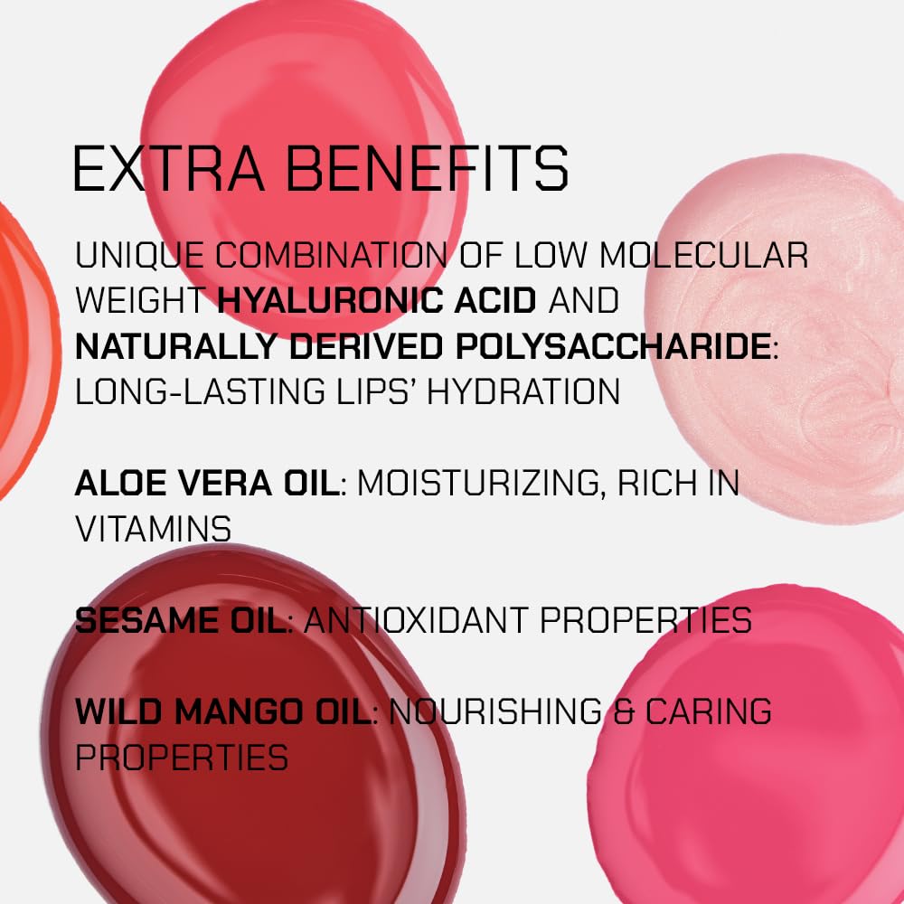 Radiant Professional Lip Glaze by Radiant Professional Make Up / Hellenica – Ultra-Glossy Non-Sticky Lip Gloss (15 Shades)