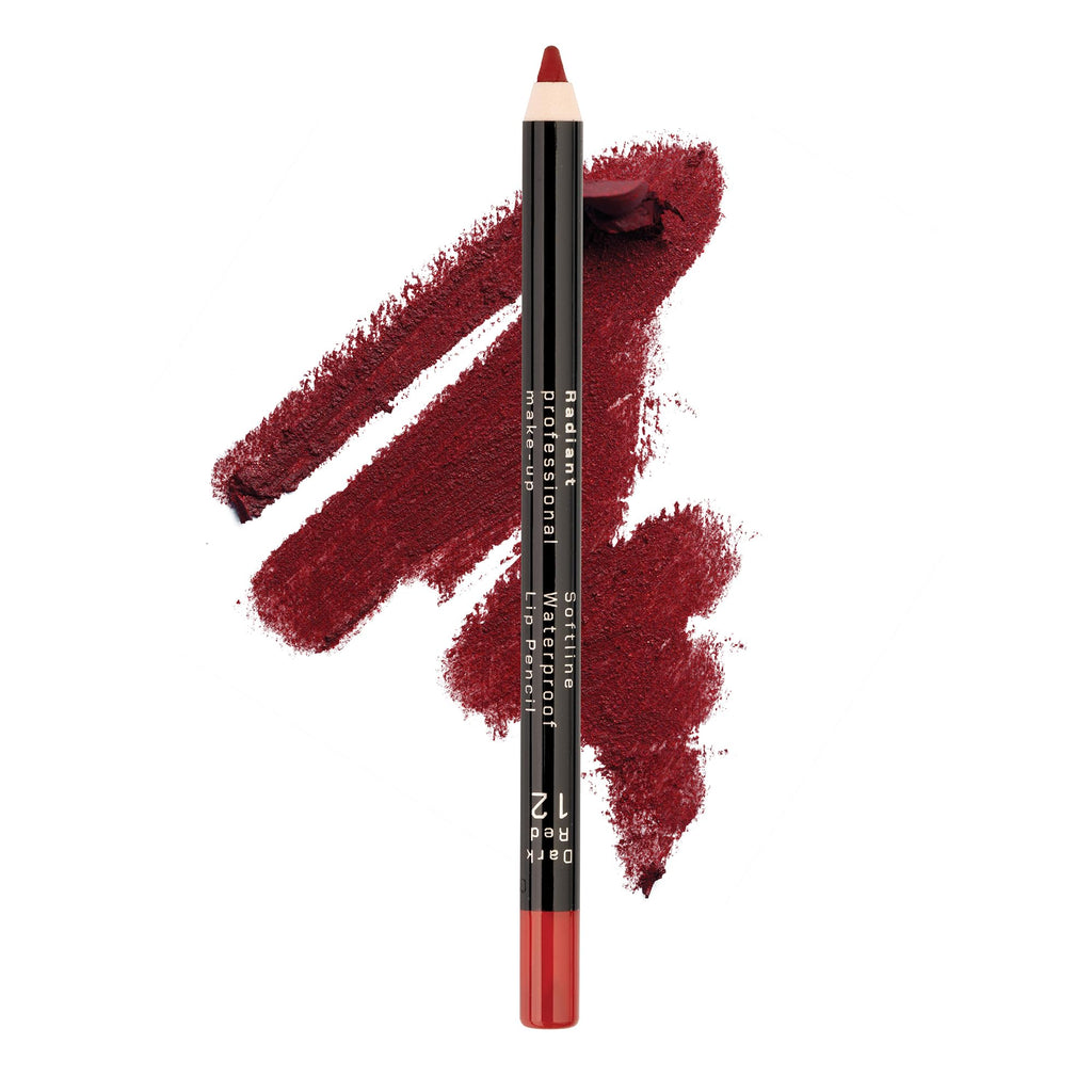 Radiant Professional Waterproof Lip Liner Pencil — Long-Lasting, Creamy Definition with Vitamin E