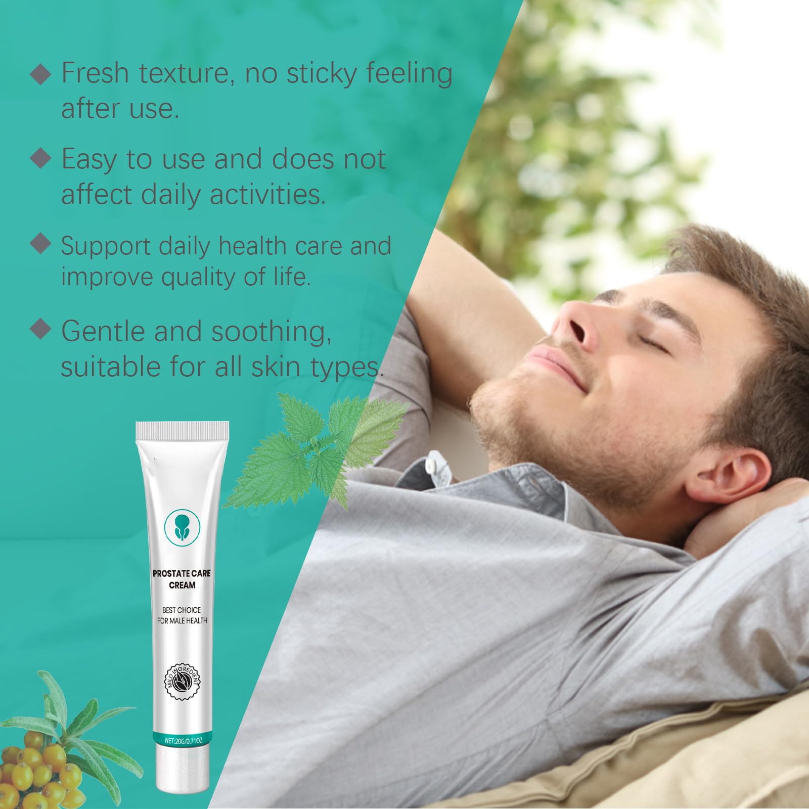 RAFZEG Prostate Relief Cream – Enhance Prostate Health (5 Pack)