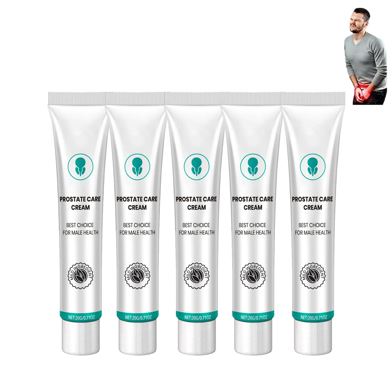 RAFZEG Prostate Relief Cream – Enhance Prostate Health (5 Pack)