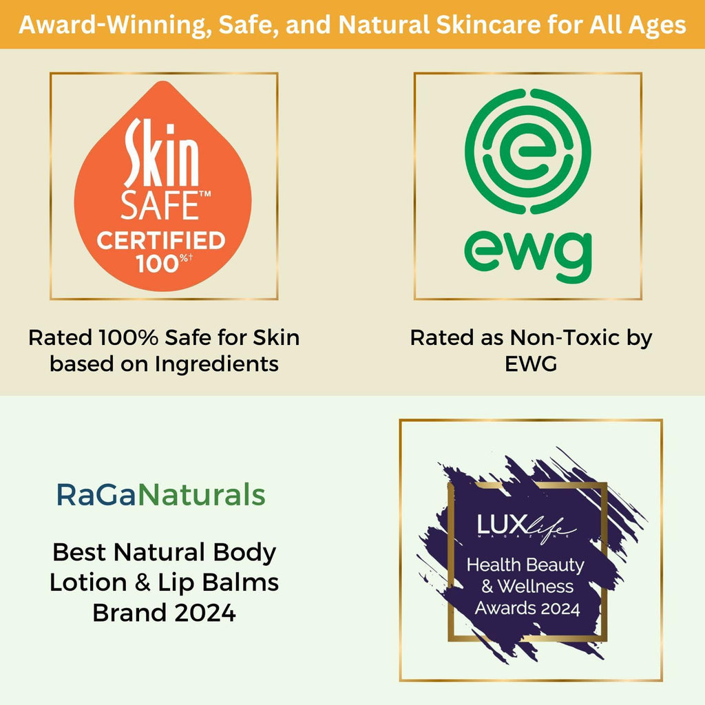 RaGaNaturals Mango Body Lotion for Dry Skin | Tropical Bliss Moisturizer with Shea Butter, Argan & Avocado Oil - 16 oz - Vegan