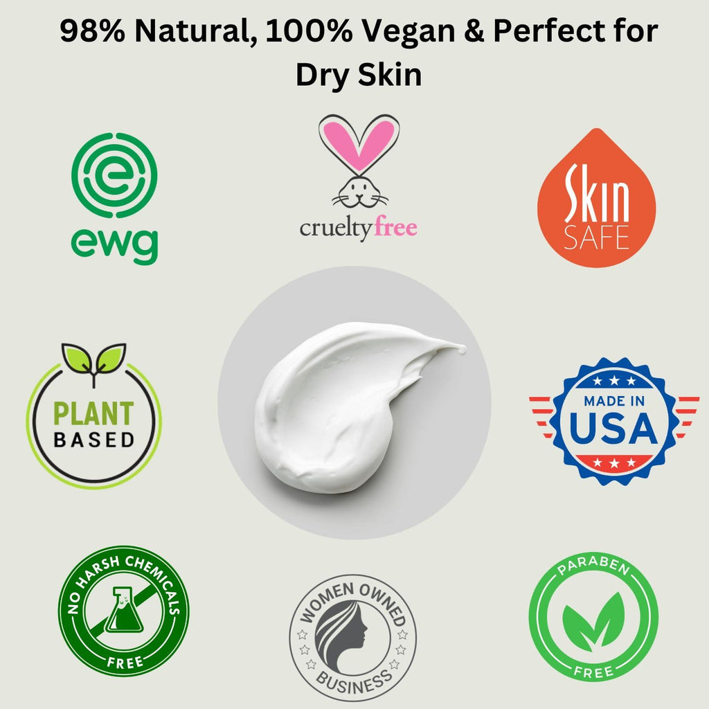 RaGaNaturals Mango Body Lotion for Dry Skin | Tropical Bliss Moisturizer with Shea Butter, Argan & Avocado Oil - 16 oz - Vegan