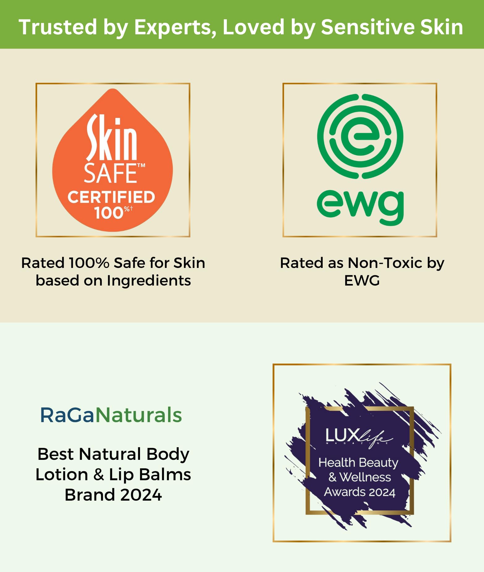 RaGaNaturals Unscented Body Lotion for Dry Skin – Shea Butter, Vitamin E & B5, 8 oz