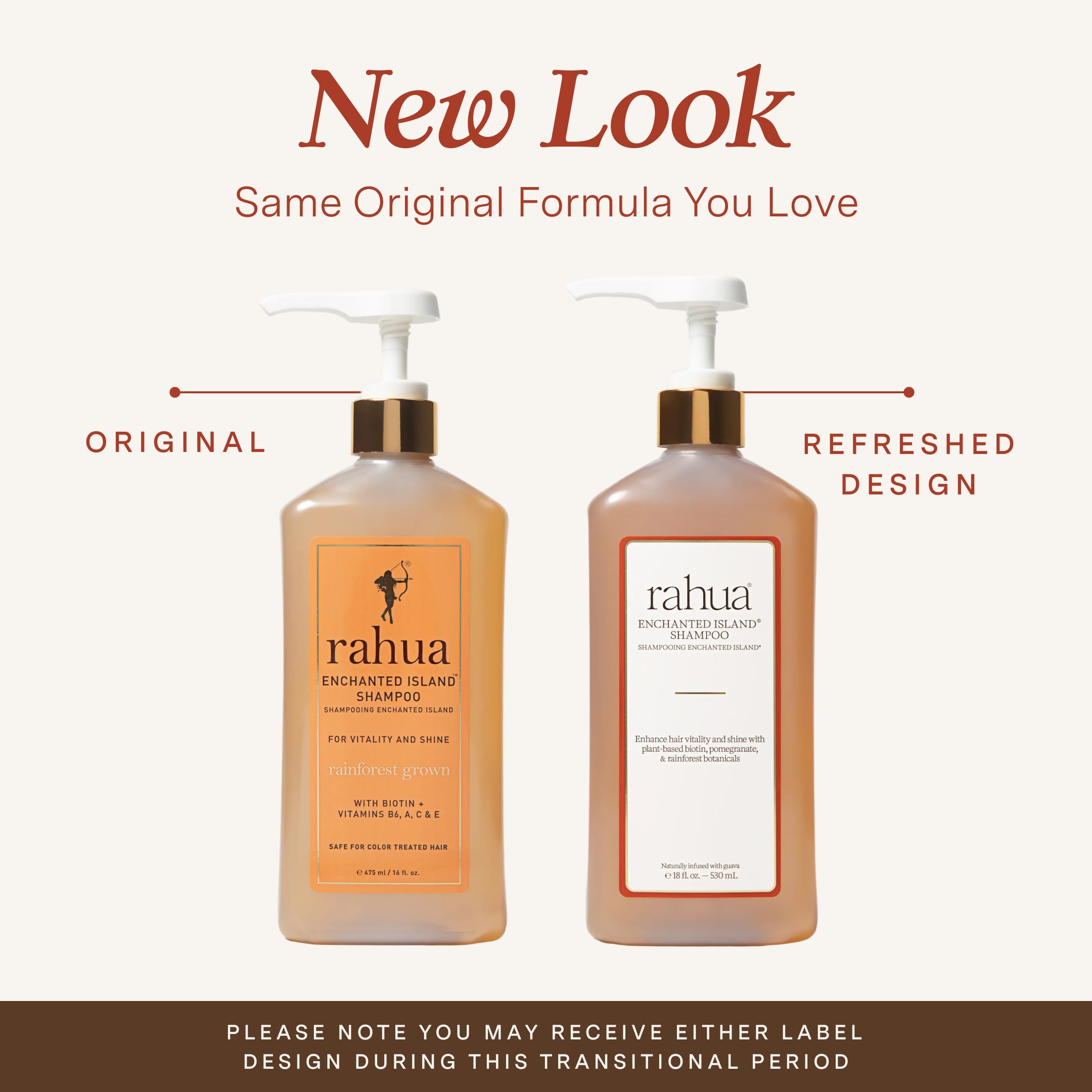 Rahua Enchanted Island Shampoo – Vegan, Sulfate-Free Biotin Shampoo for All Hair Types