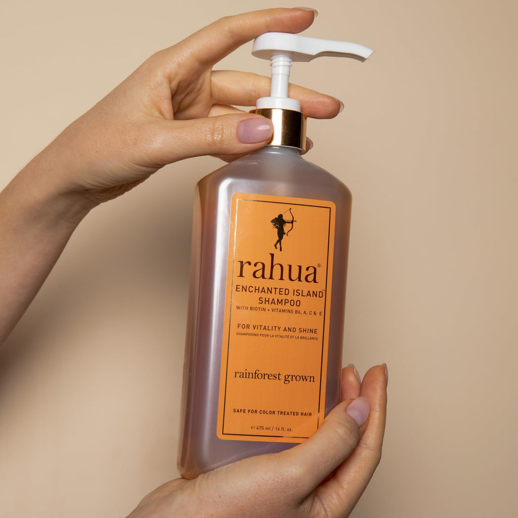 Rahua Enchanted Island Shampoo – Vegan, Sulfate-Free Biotin Shampoo for All Hair Types