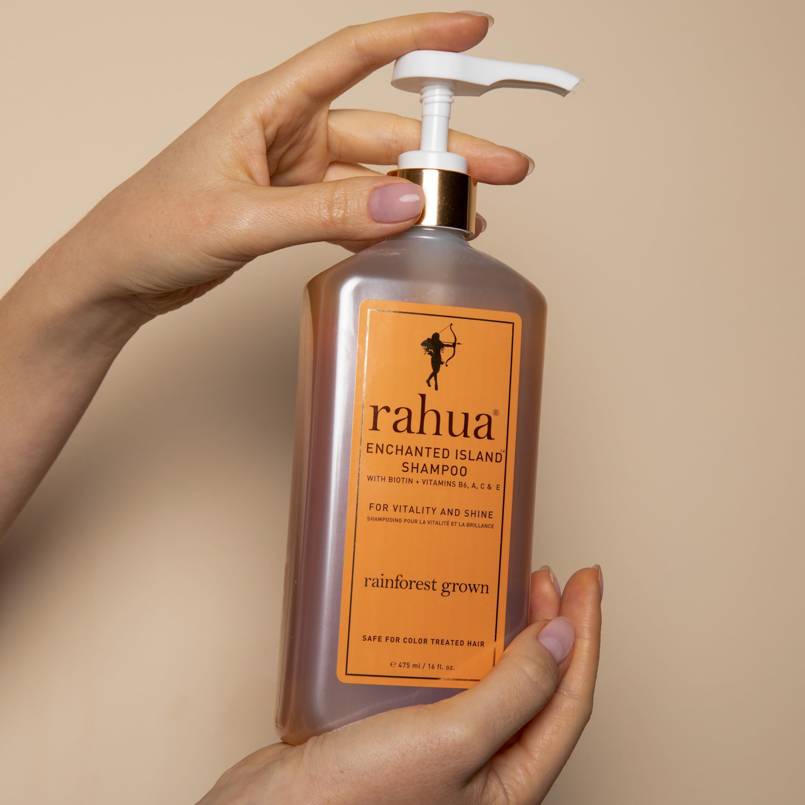 Rahua Enchanted Island Shampoo – Vegan, Sulfate-Free Biotin Shampoo for All Hair Types