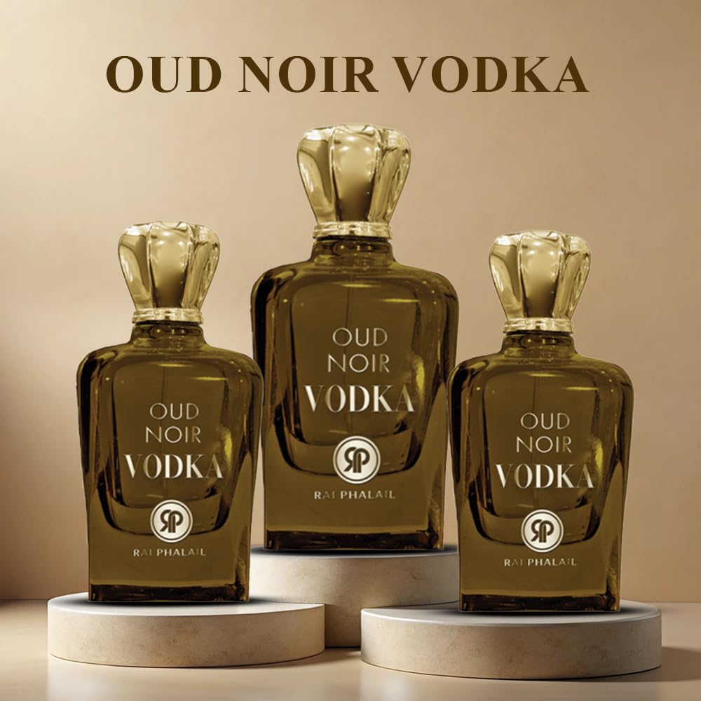 RAI PHALAIL Oud Noir Vodka EDP 3.4 oz – Unisex Luxury Fragrance