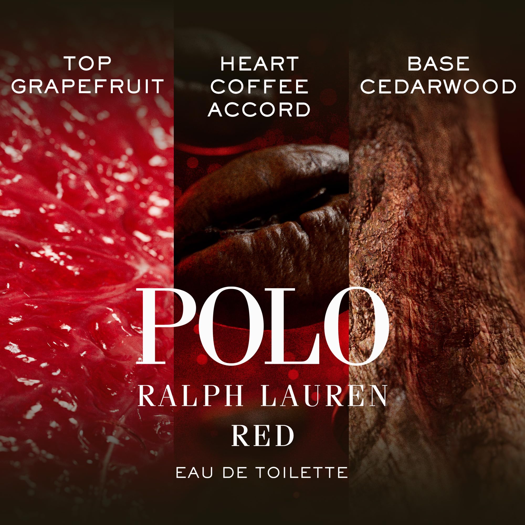 Ralph Lauren Fragrances Polo Red EDT Set for Men - Woody & Spicy with Grapefruit & Redwood | Full Size + Travel Size + Grooming Essentials