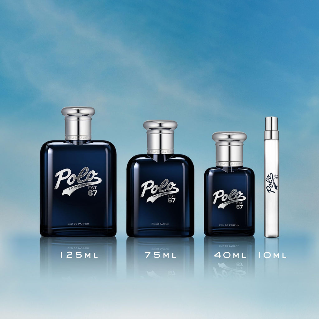 Ralph Lauren Polo 67 Eau de Parfum – Woody Scent with Pineapple, Cedarwood & Benzoin – 6.7 fl oz