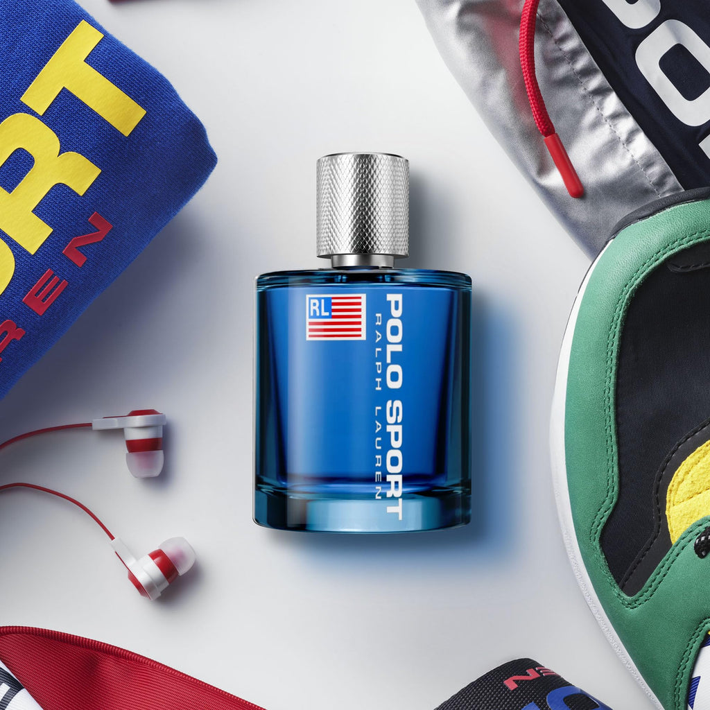 Polo Sport by Ralph Lauren Fragrances – Men’s Eau de Toilette, Fresh Mint & Oakmoss (3.4 oz)