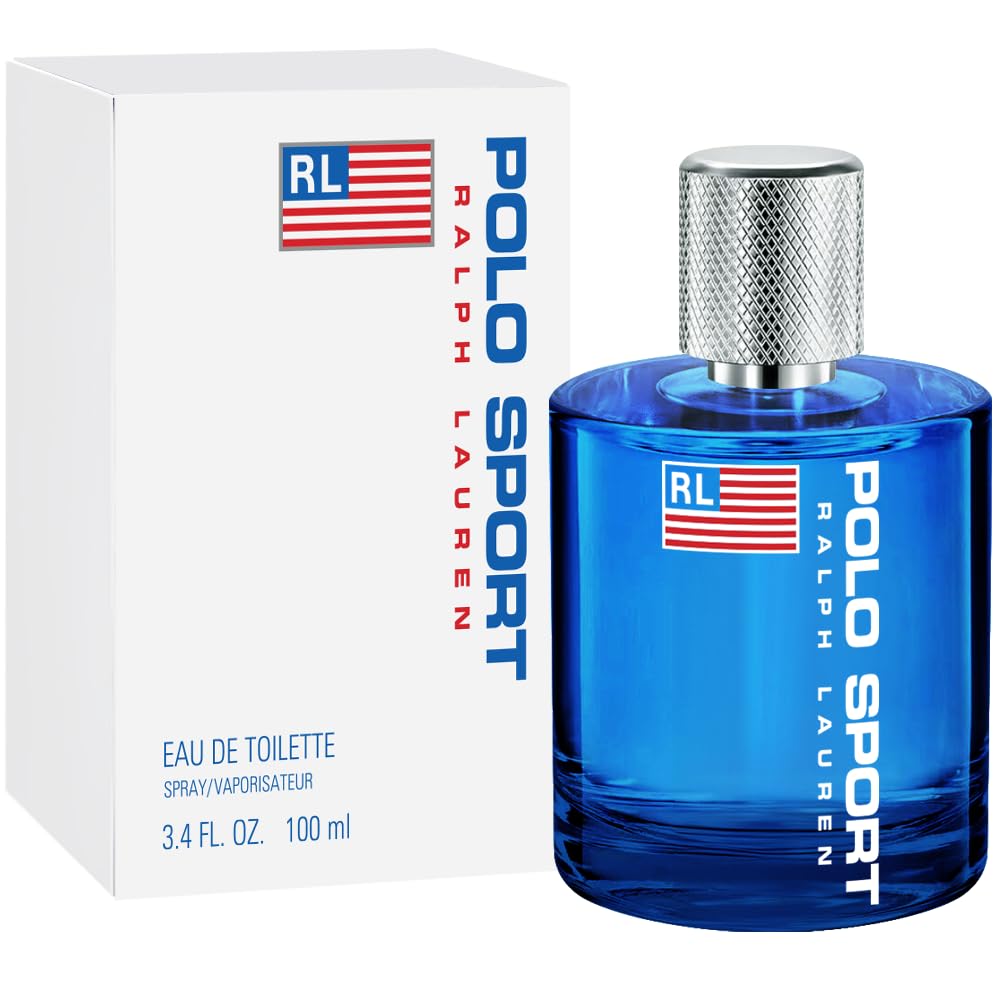 Polo Sport by Ralph Lauren Fragrances – Men’s Eau de Toilette, Fresh Mint & Oakmoss (3.4 oz)