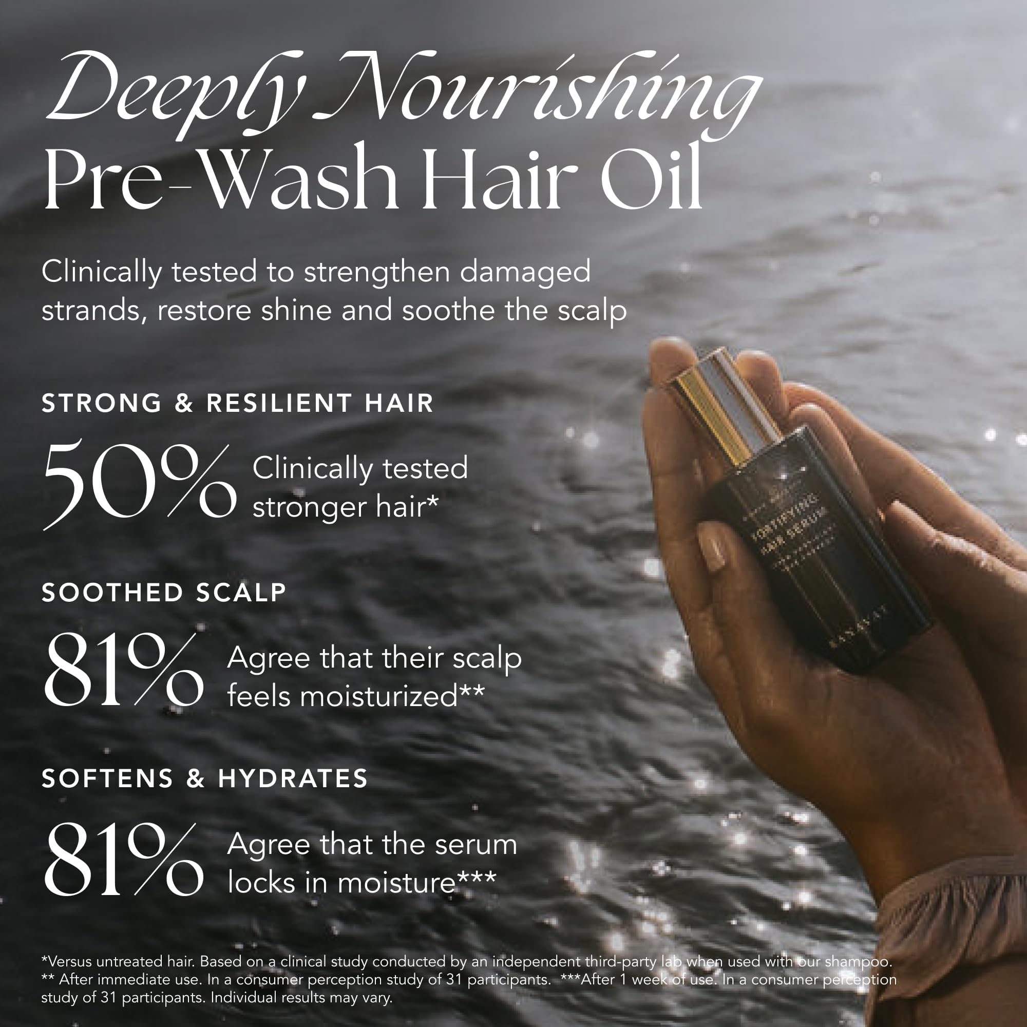 RANAVAT BOTANICS Mighty Majesty Fortifying Hair Serum — Scalp Hydration & Frizz Control