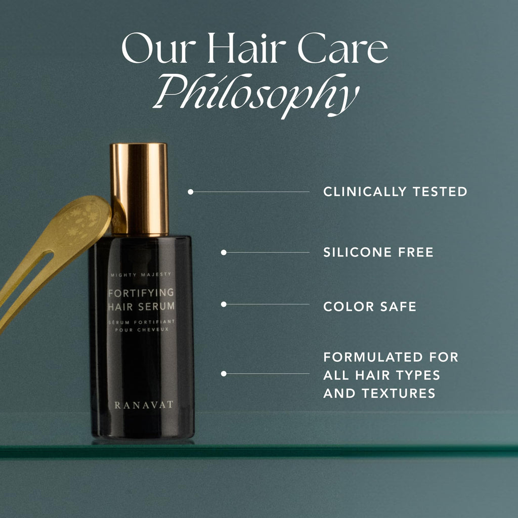 RANAVAT BOTANICS Mighty Majesty Fortifying Hair Serum — Scalp Hydration & Frizz Control
