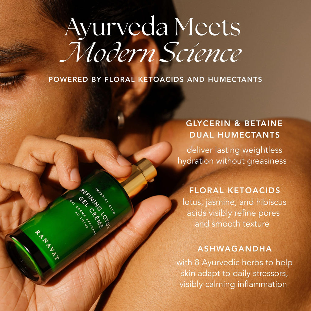RANAVAT Refining Lotus Gel Cream – Hydrating Gel Moisturizer & Pore Minimizer