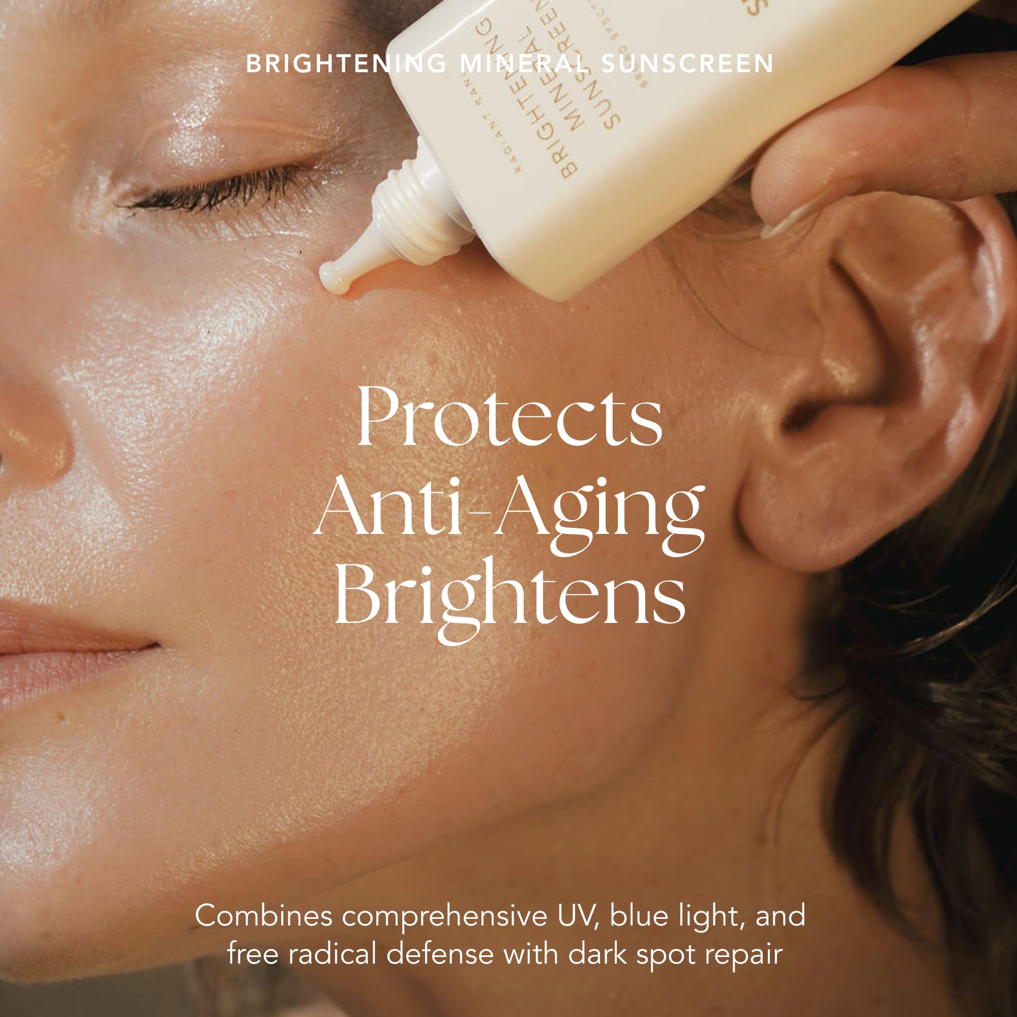 RANAVAT Brightening Mineral Sunscreen SPF 50+ — Zero White Cast, Radiant Skin