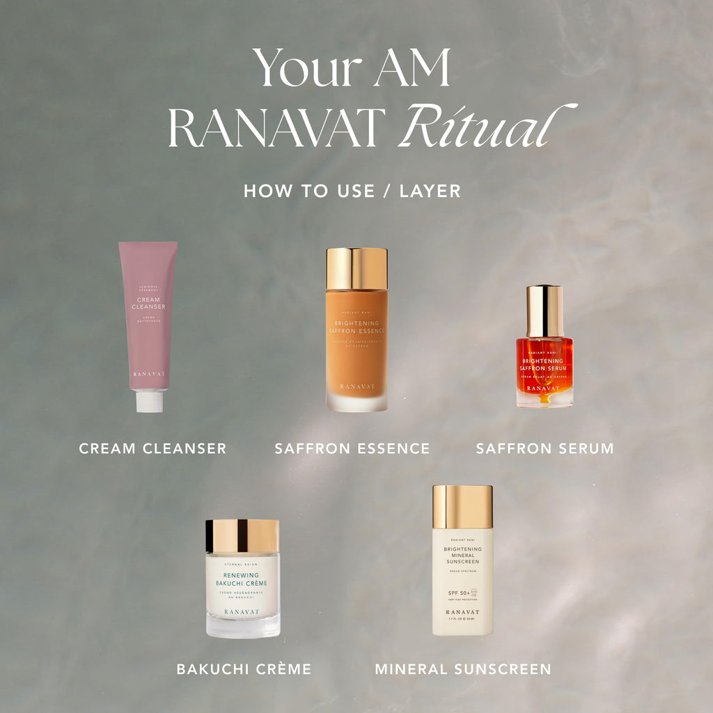 RANAVAT Brightening Mineral Sunscreen SPF 50+ — Zero White Cast, Radiant Skin