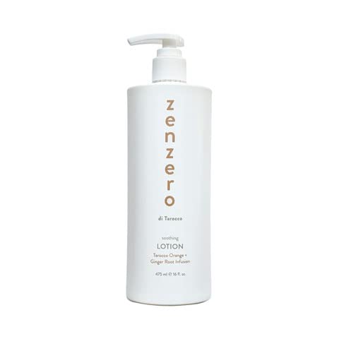 RAPSI ZENZERO Soothing Body Lotion Tarocco Orange + Ginger Root, 475 ml (16 oz) | Sicily, Italy
