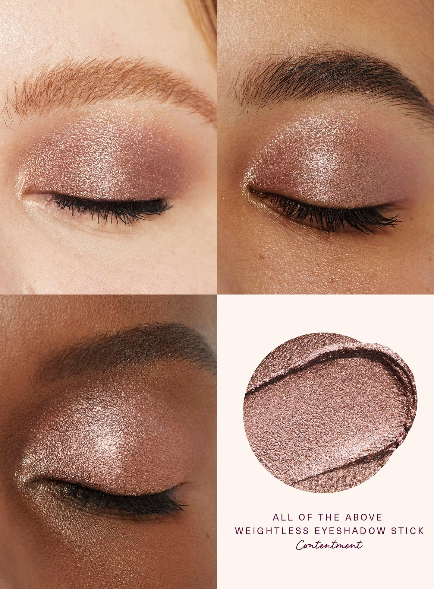 Rare Beauty All of the Above Weightless Eyeshadow Stick – Contentment by Selena Gomez, 0.04 oz