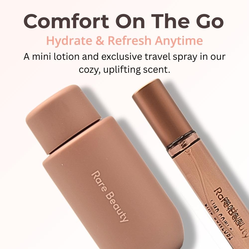 Rare Beauty Mini Find Comfort Lotion & Fragrance Set | Travel-Size, Vegan & Cruelty-Free