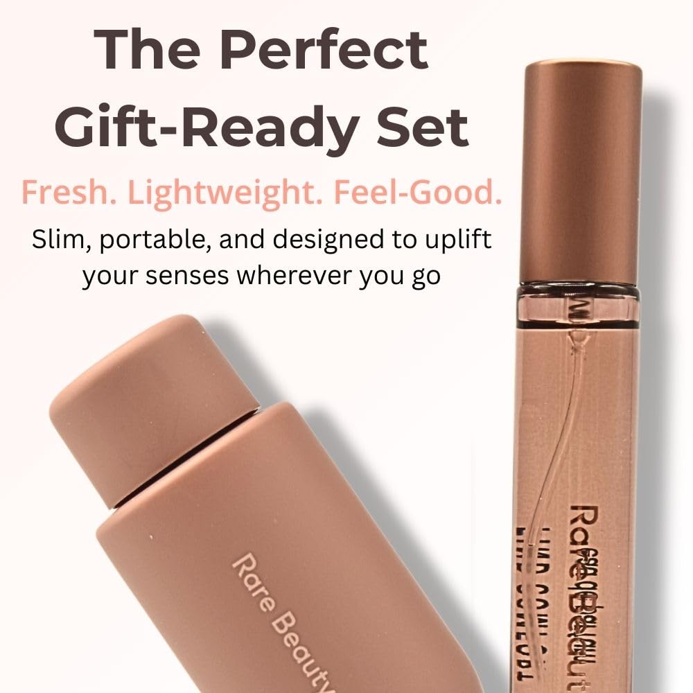 Rare Beauty Mini Find Comfort Lotion & Fragrance Set | Travel-Size, Vegan & Cruelty-Free