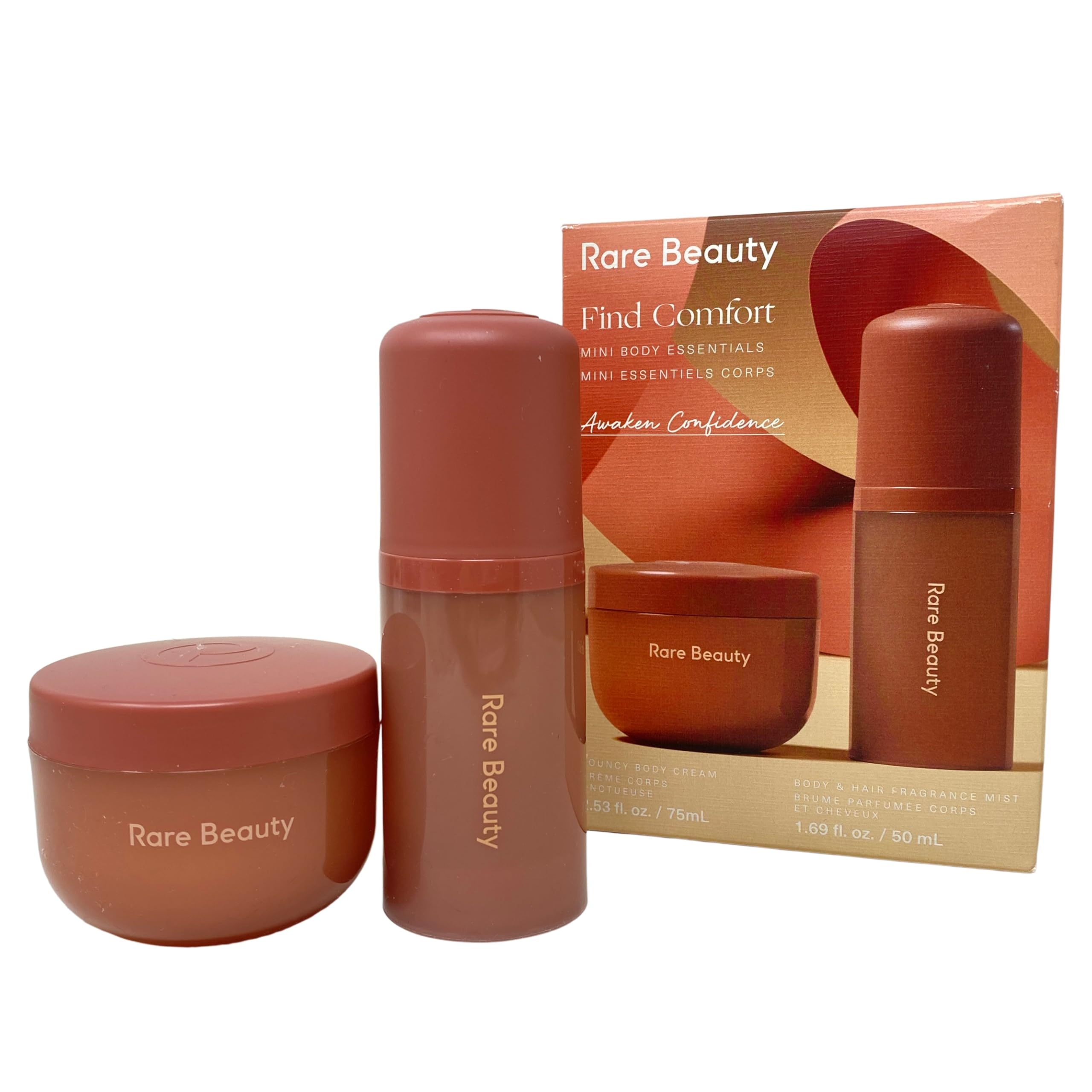 Rare Beauty Mini Find Comfort Gift Set – Bouncy Body Cream + Fragrance Mist