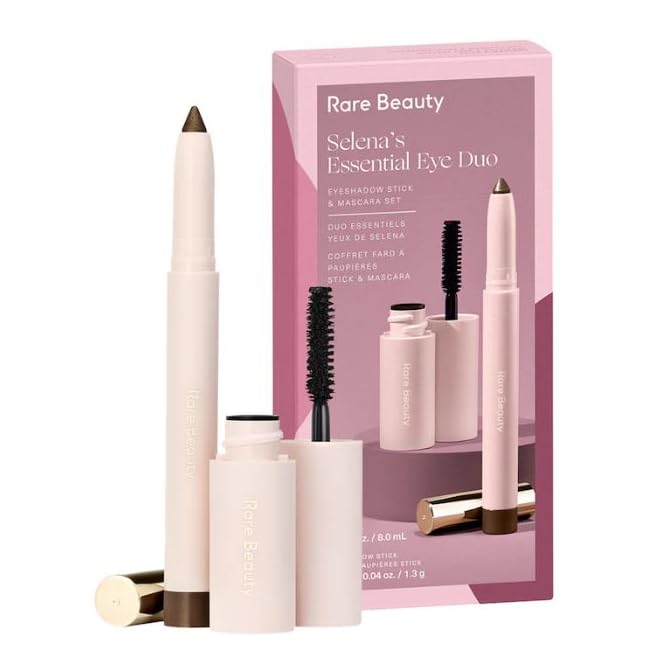 Rare Beauty Limited Edition Selena's Essential Eye Duo — Eyeshadow Stick & Mascara (New In Box)