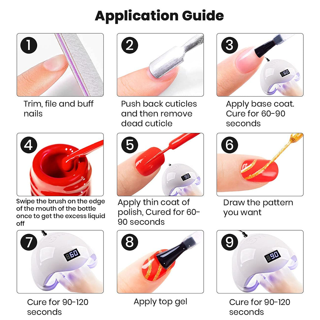 RARJSM Temperature Color Changing Gel Nail Polish Set — 12 Mood-Shift Colors, 8ml