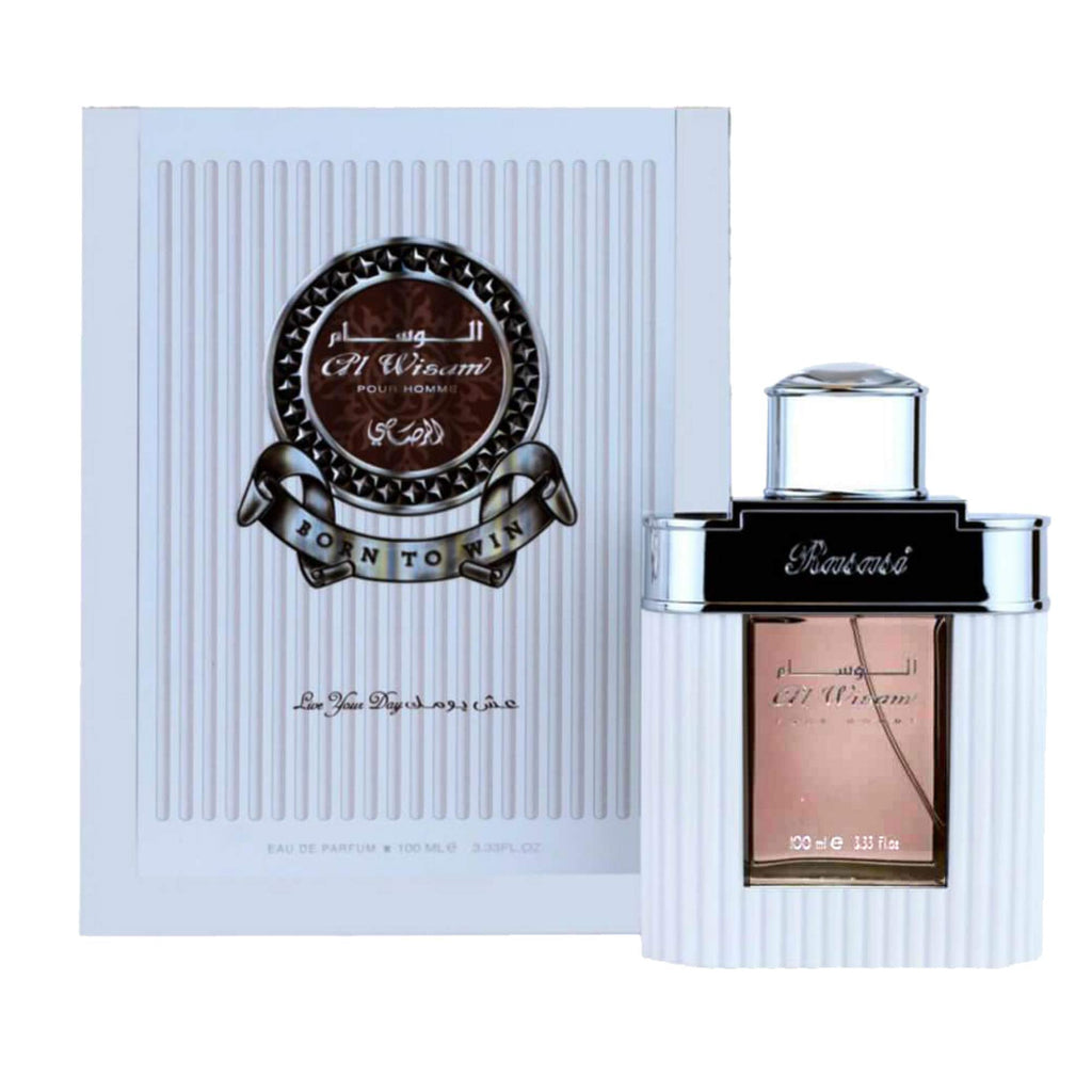 RASASI Al Wisam Day EDP for Men – 100ML | Sandalwood, Musk & Amber | Signature Arabian Perfumery