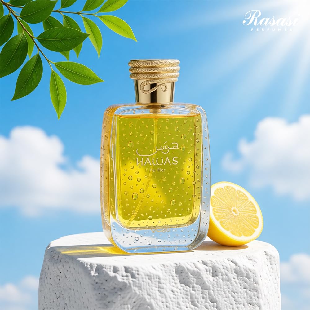 RASASI Hawas For Her – Eau de Parfum 100ml | Premium Arabian Women's Perfume, Long Lasting Scent