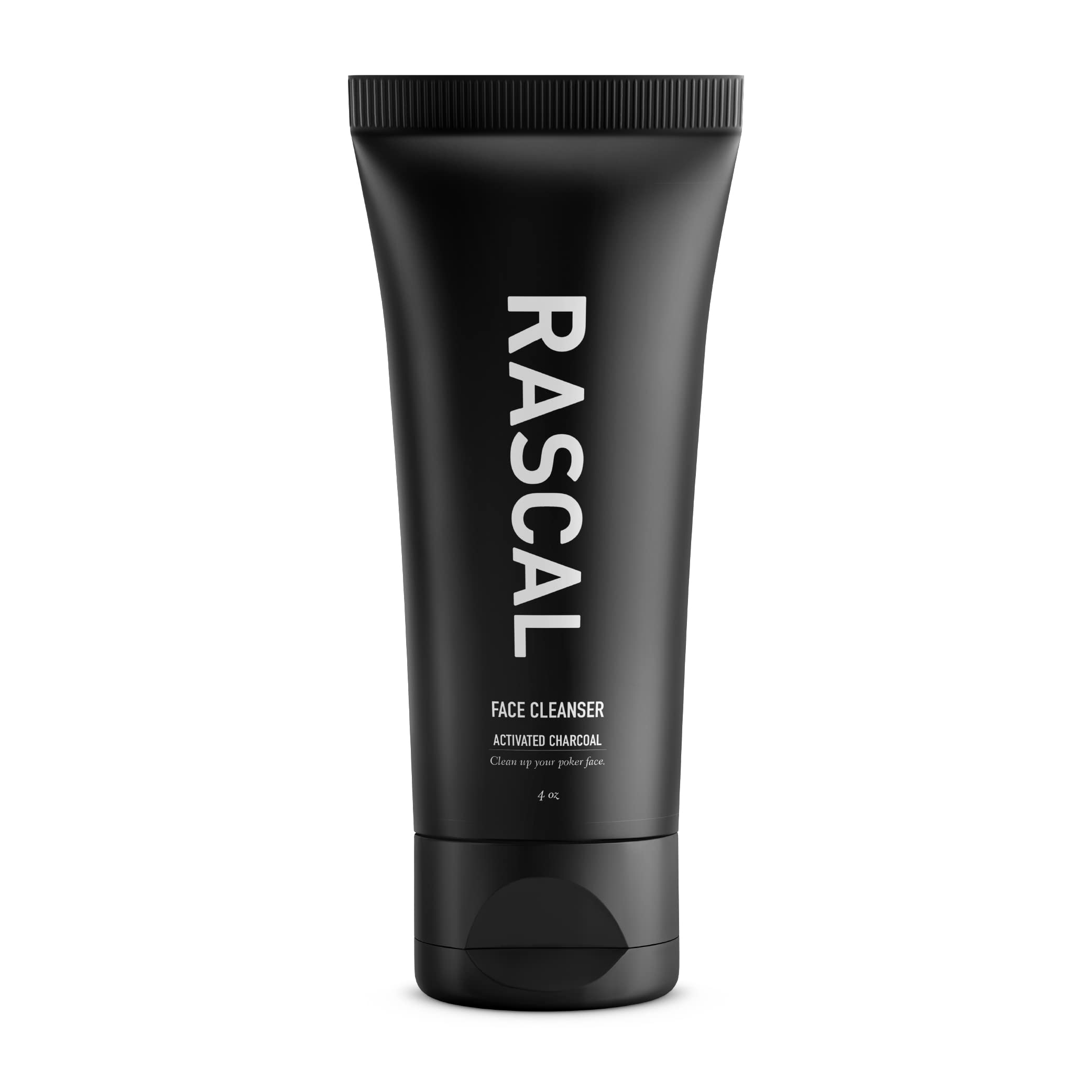 Rascal Men's Face Cleanser – Deep Cleanse with Activated Charcoal & Orange Peel Oil