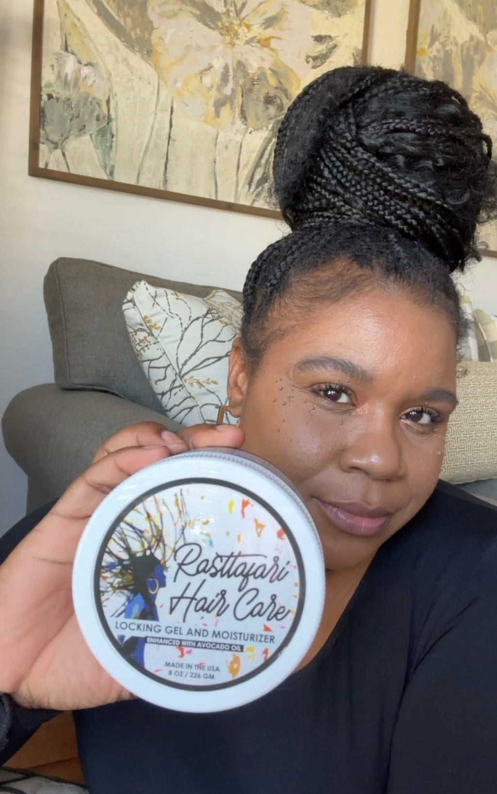 Rastta Locs Locking Gel & Avocado Oil Moisturizer | Hold + Hydration for Dreadlocks | Rasttafari Hair Care